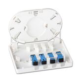 Ftth Fiber Optik Sonlandırma Kutusu Plastik 4 Core Sc