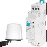 Ftv-04 Fotosel Rölesi, V-otomat Dın Gövde, 1 - 10 Lux Ayarlı, 5a / 250v Ac Röle Çıkışlı