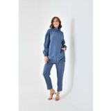 Ftz Women İndigo 30716 Kadın Modal Pantolonlu Takım