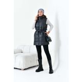 FTZ WOMEN Kadın Kapitone Yelek Siyah 30944