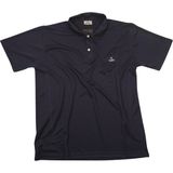 Fuba Erkek Mesh Yakalı Lacivert Tişört - 2XL