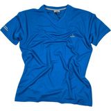 Fuba Erkek V Yaka Sax Mavi Tişört - 2XL