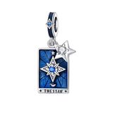 Fubena Yıldız Tarot Kartı ve Yıldız Sallantılı Charm