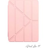 Fuchsia Air 11 Inç 6. Nesil M2 Çip Uyumlu Kalem Bölmeli Akıllı Trifolding Tablet Kılıfı A2902 - A2903