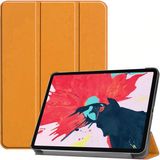 Fuchsia Apple iPad Pro 11 Inç 2020 Exclusive Smart Cover Akıllı Stand Turuncu