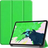 Fuchsia Apple iPad Pro 12.9 2021 5. Nesil Uyumlu Smart Cover Standlı 1-1 Flip Smart Akıllı Yeşil Tablet Kılıfı
