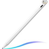 Fuchsia Apple iPad Uyumlu Avuç İçi Reddetmeli Dokunmatik Özel Yazı Çizim Kalemi