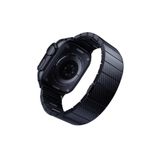 Fuchsia Apple Watch Ultra 42 mm KRD-90 600D Akıllı Saat Karbon Fiber Kordon
