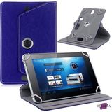 Fuchsia Casper Via L30 10.1 Inç Uyumlu Fuchsia 360° Dönebilen Standlı Kapaklı Universal Tablet Kılıfı Lacivert