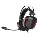 Fuchsia EK033 Siyah Kafa Üstü Kablolu RGB Gaming Kulaklık