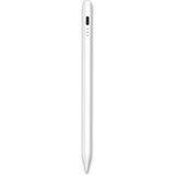 Fuchsia FSKL16 Premium iPad Uyumlu Tablet Kalemi Avuç Içi Reddetmeli Eğim Hassasiyetli Manyetik Stylus Kalem - Beyaz