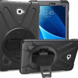 Fuchsia Galaxy Tab A T580 10.1 Uyumlu Defender Zırh Tablet Kılıfı