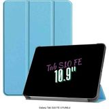 Fuchsia Galaxy Tab S10 FE Uyumlu 10.9" Katlanabilen Standlı Smart Cover Akıllı Tablet Kılıfı