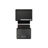 Fuchsia Galaxy Tab S10 ile Uyumlu Savvy Keyboard Bluetooh Bağlantılı Standlı Klavyeli Tablet Kılıfı