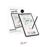 Fuchsia Galaxy Tab S10 Lite İle Uyumlu Gerçek Kağıt Hissi Parlama Önleyici Paper Like Tablet Ekran Koruyucu