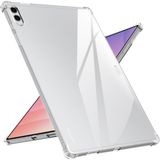 Fuchsia Galaxy Tab S11 Ultra ile Uyumlu Süper Silikon Tablet Kılıfı - Şeffaf