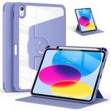 Fuchsia Galaxy Tab S9 Fe Plus 12,4 Inç Uyumlu Fuchsia Pino Tablet Kılıfı SM-X610NLGATUR - SM-X610NLIATUR - SM-X610NZAATUR - SM-X610NZSATUR - Mor
