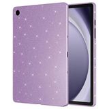 Fuchsia Galaxy Tab S9 FE Uyumlu 11 inç Işıltılı Lila Tablet Kılıfı