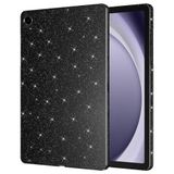 Fuchsia Galaxy Tab S9 Uyumlu 11 inç Işıltılı Siyah Tablet Kılıfı