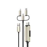 Fuchsia HM14 2m FHD 3in1 to HDMI Kablo