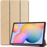 Fuchsia Huawei Mate Pad Pro 10.8 Fuchsia Smart Cover Standlı 1-1 Kılıf - Gold