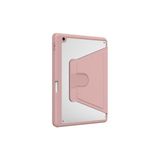 Fuchsia iPad 10.5 (7.Nesil) ile Uyumlu 360° Dönebilen Standlı Pino Tablet Kılıfı Rose Gold