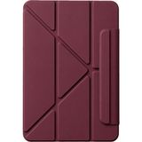 Fuchsia iPad 10.9 2022 (10.nesil) ile Uyumlu Faz Manyetik Standlı Akıllı Tablet Kılıfı - Mor