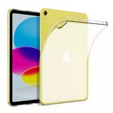 Fuchsia iPad 10.9 2022 10.Nesil Süper Silikon Kapak Tablet Kılıfı