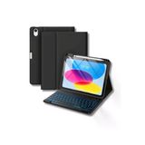 Fuchsia iPad 11. Nesil A16 çipli 2024 2025 ile Uyumlu Klavyeli Tablet Kılıfı Yeşil