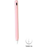 Fuchsia iPad 11 Nesil Uyumlu Avuçiçi Red ve Eğim Özellikli Aktif Dokunmatik Tablet Kalemi FSKL35 - Pembe