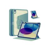 Fuchsia iPad Air 10.9 5.Nesil Uyumlu 360° Dönebilen Pino Tablet Kılıfı