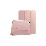 Fuchsia iPad Air 11 Inç 2024 6. Nesil M2 Çip Uyumlu Kalem Bölmeli Akıllı Smart Tablet Kılıfı - Mavi