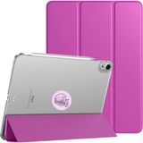 Fuchsia iPad Air 11 Inç 6. Nesil M2 Çip Uyumlu Akıllı Smart Cover Tablet Kılıfı - Mor