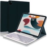 Fuchsia iPad Air 11 inç M2 Çipli 2024 6. Nesil Uyumlu Klavyeli Stand Özellikli Renkli Lila Tablet Kılıfı