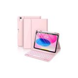 Fuchsia iPad Air 11 Uyumlu 4/5/6 Nesil M2/M3 2025 Klavyeli Tablet Kılıfı