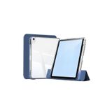 Fuchsia iPad Air 13 Uyumlu M2/M3 Airbagli Manyetik Ayrılabilen Sliding Lacivert Tablet Kılıfı
