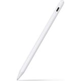 Fuchsia iPad Air Pro A16 A17 M2 M3 M4 ile Uyumlu Bluetooth Avuçiçi ve Eğim Özellikli Dokunmatik Ekran Kalemi - Beyaz - Tablet Kalemi