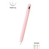 Fuchsia iPad Air ve Pro Uyumlu Eğime Duyarlı Avuç Içi Reddetmeli Aktif Dokunmatik Tablet Kalemi - Pembe