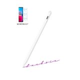 Fuchsia iPad M4/M3/M2/A17 Air Pro Uyumlu Manyetik Şarj Olabilen Pencil Pro Dokunmatik Tablet Kalemi