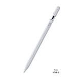 Fuchsia iPad Pencil 11 Nesil 11" 2025 A16 M3 ile Uyumlu Avuçiçi Red Eğim Özellikli Bluetoothlu Dokunmatik Kalem