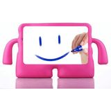 Fuchsia iPad Pro 12.9" 3/4/5 Nesil ile Uyumlu kOkO Eğlenceli Karakterli Standlı Çocuk Tablet Kılıfı - Pembe