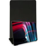 Fuchsia iPad Pro 12.9 Inç (2022) Uyumlu Fuchsia Intelligent Tablet Kılıfı - Siyah