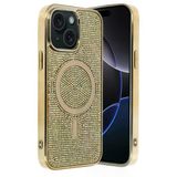 Fuchsia İphone 14 İle Uyumlu Gold Helen Kablosuz Şarj Özellikli Kapak