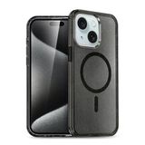 Fuchsia İphone 14 İle Uyumlu Star Siyah Kablosuz Şarj Özellikli Kapak