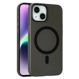 Fuchsia İphone 14 İle Uyumlu Tuna Pc Slim Siyah Kablosuz Şarj Özellikli Kapak