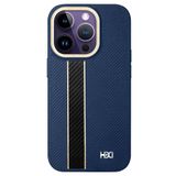 Fuchsia İphone 14 Pro İle Uyumlu Hbc-163 Times Kapak Lacivert Kılıf
