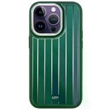 Fuchsia İphone 14 Pro İle Uyumlu Hbc-190 Kolaj Koyu Yeşil Kılıf
