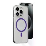 Fuchsia İphone 14 Pro İle Uyumlu Kılıf Bubble Mor Kablosuz Şarj Özellikli Kapak