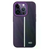 Fuchsia İphone 14 Pro İle Uyumlu Kılıf Hbc-155 Lizbon Derin Mor Kapak