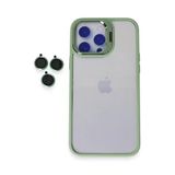 Fuchsia İphone 14 Pro İle Uyumlu Kılıf Roblox Lens Standlı Kapak - Yeşil